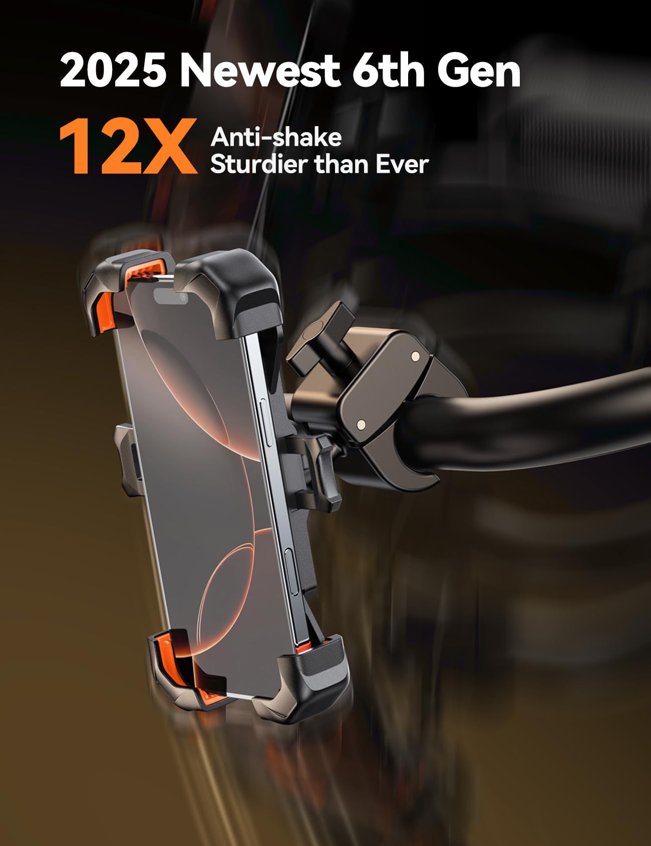 JOYROOM cushioned clamp detail protecting phone edges and absorbing shock