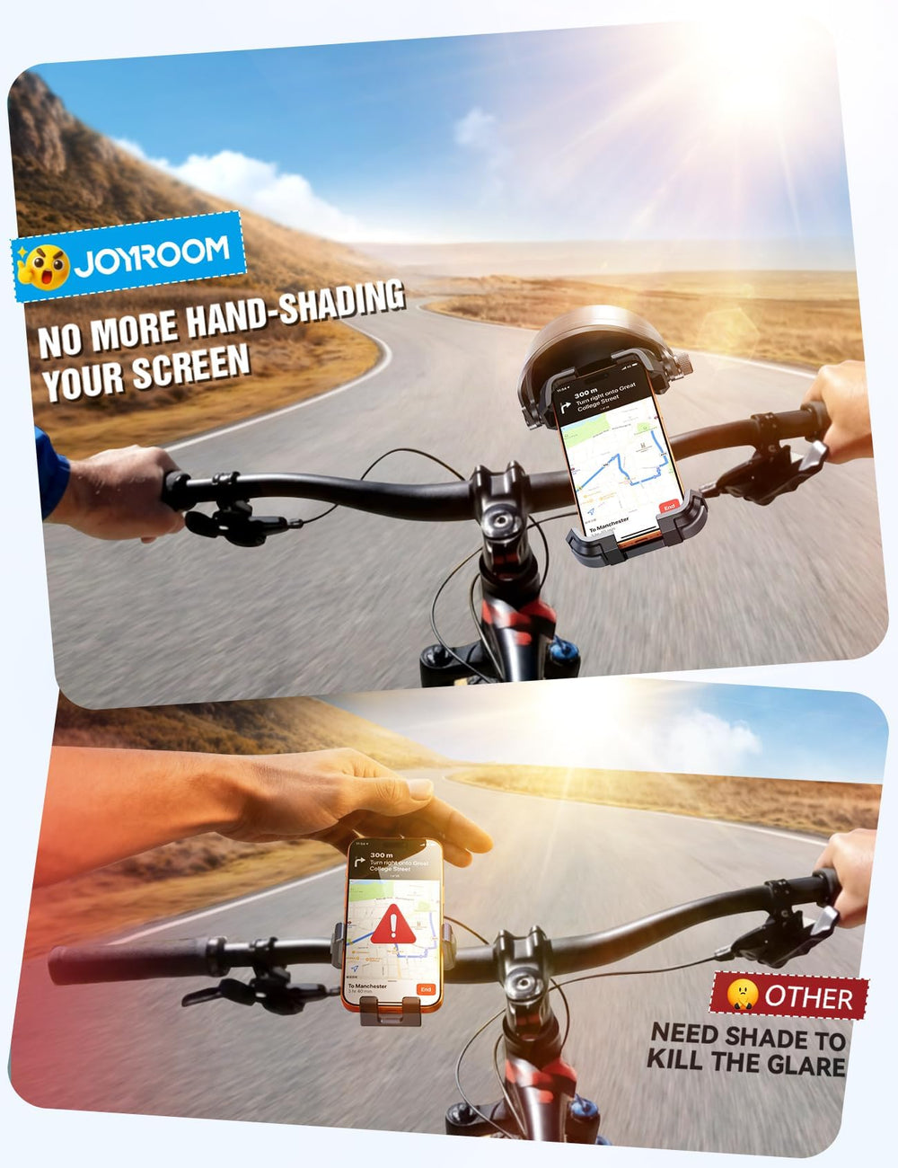 JOYROOM silicone cushion corners protecting phone and absorbing shocks