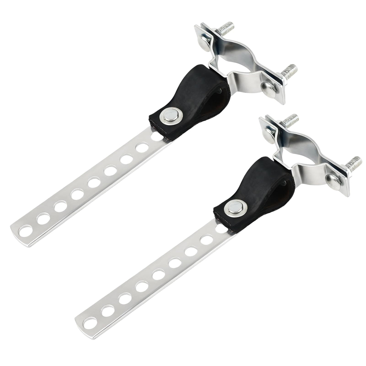 joytrace front view showing both hangers and silver finish for durable support