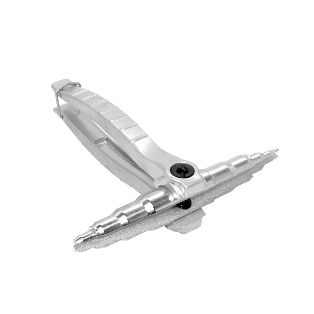 JoyTube ergonomic handle detail showing comfortable grip to reduce fatigue