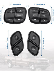 JOYTUTUS buttons installed on steering wheel restoring control access