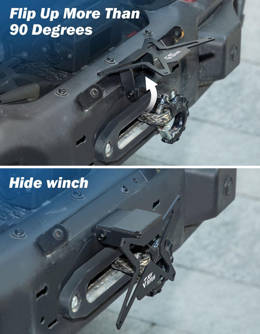 JOYTUTUS close-up of hawse fairlead fitment demonstrating secure compatibility