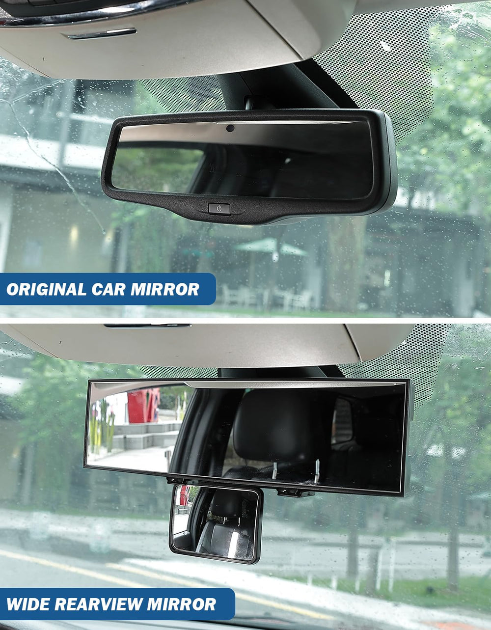 JOYTUTUS close-up of high-definition glass delivering clearer rear images