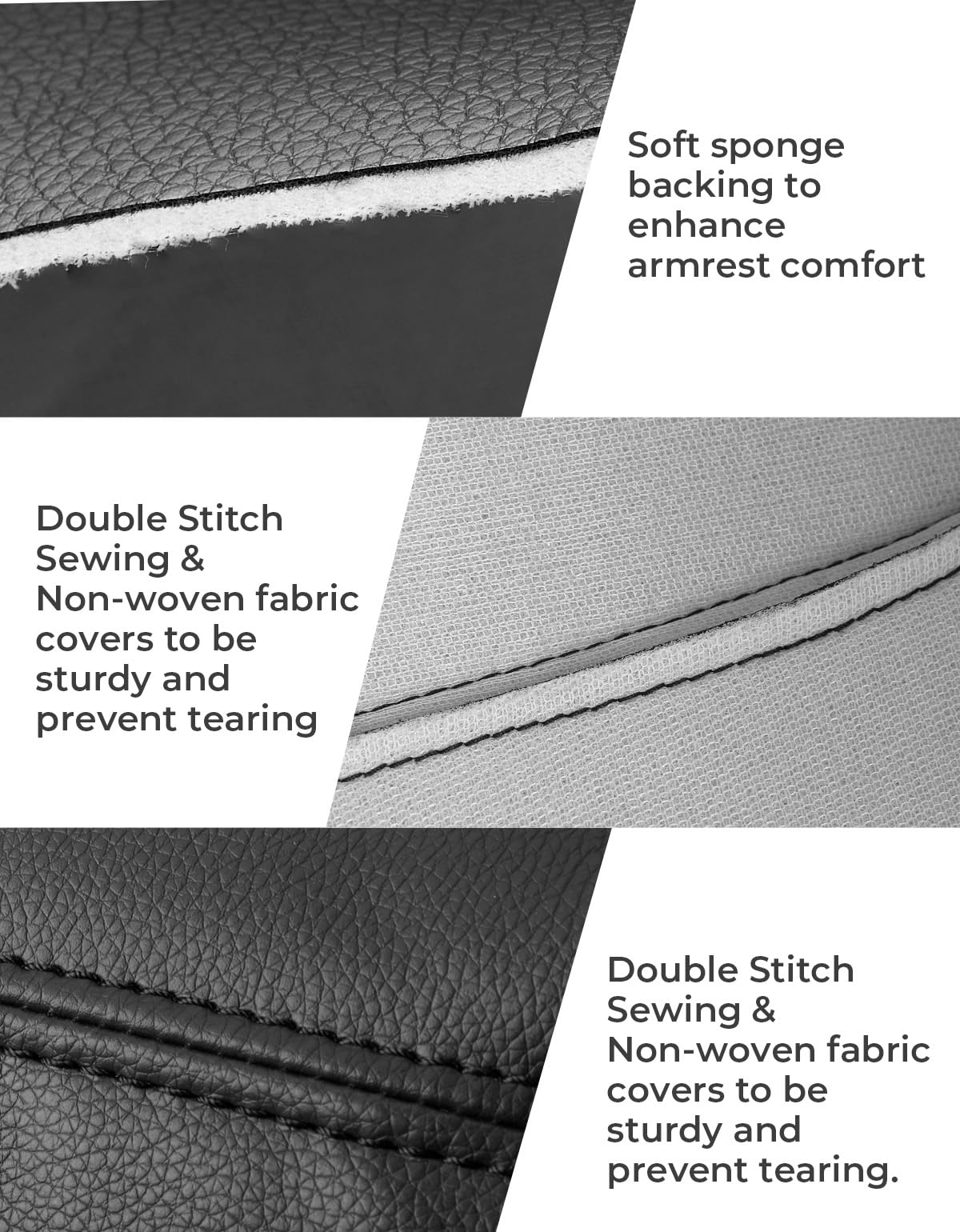 JOYTUTUS zipper closeup highlighting easy-install feature and secure closure