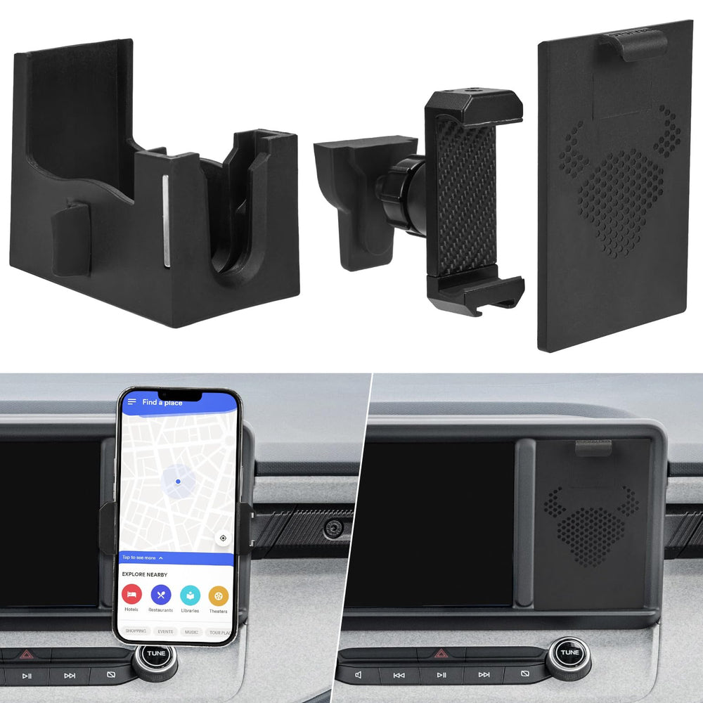 JOYTUTUS front faceplate installed flush for clean dash appearance