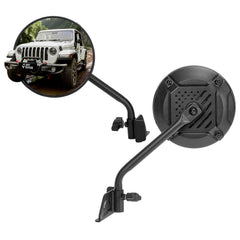 JOYTUTUS front-mounted mirror showing full 6-inch view for improved safety