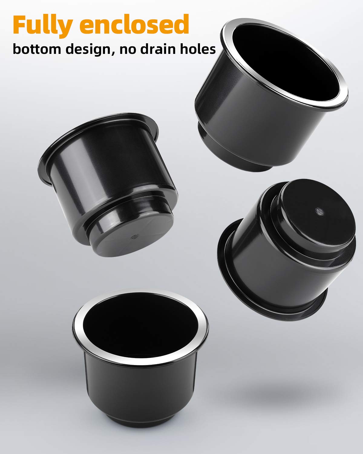 JoyTutus holding Hydro Flask demonstrating secure fit for large tumblers