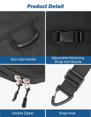 JOYTUTUS interior divider and pockets protecting panels and organizing hardware