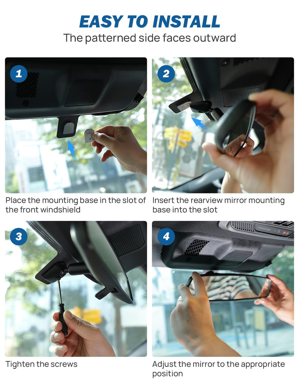 JOYTUTUS boxed package with mounting base and tool showing easy installation advantage