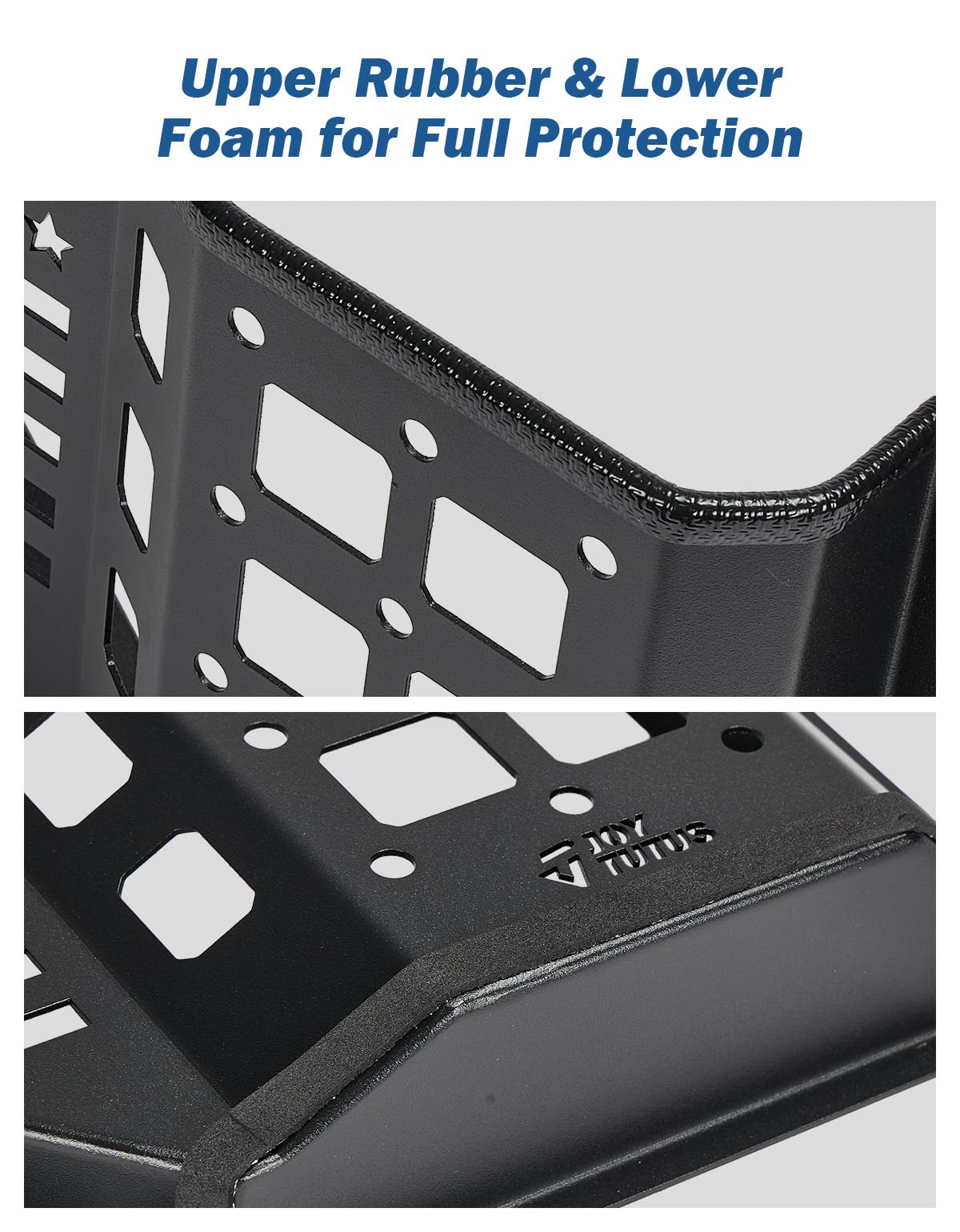 JOYTUTUS padded corner closeup reducing sharp edges for safer vehicle entry