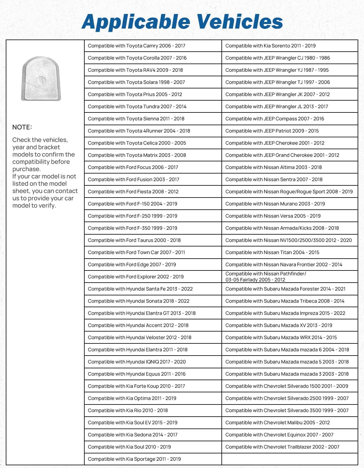 JOYTUTUS mirror next to ruler showing 10.6-inch scale for fit and size verification