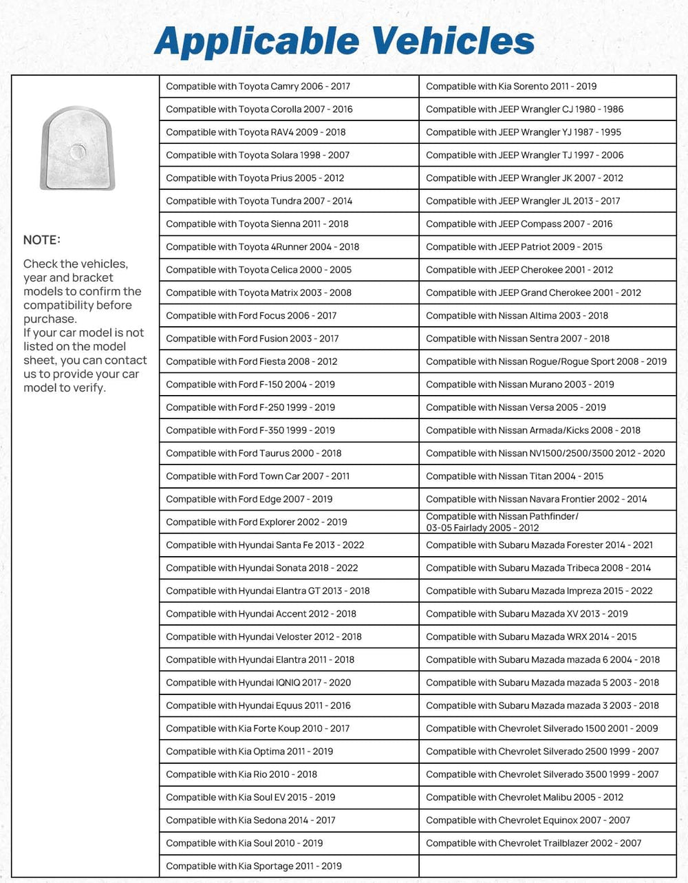 JOYTUTUS mirror next to ruler showing 10.6-inch scale for fit and size verification