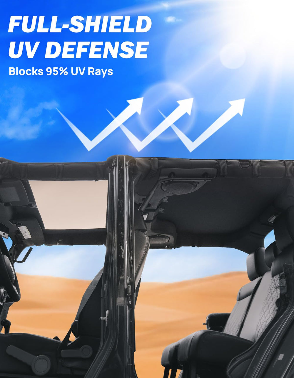 JOYTUTUS tea-tinted PVC window detail reducing glare and blocking UV