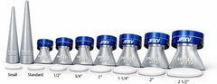 JPX RV close-up of tip nozzle mold highlighting durable build for clean beads