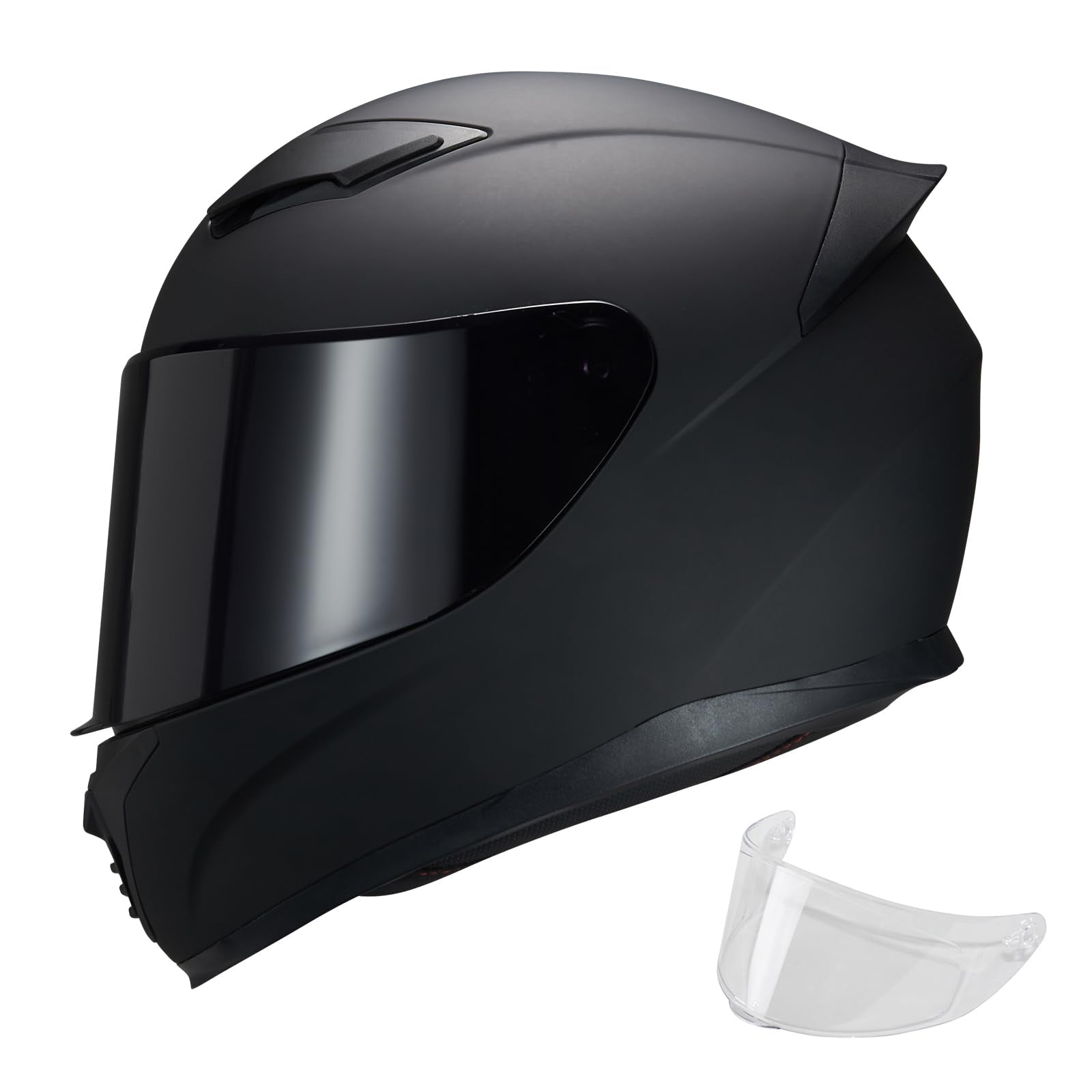 JQF Gear WS-607 front view showing full-face protection and clear visibility