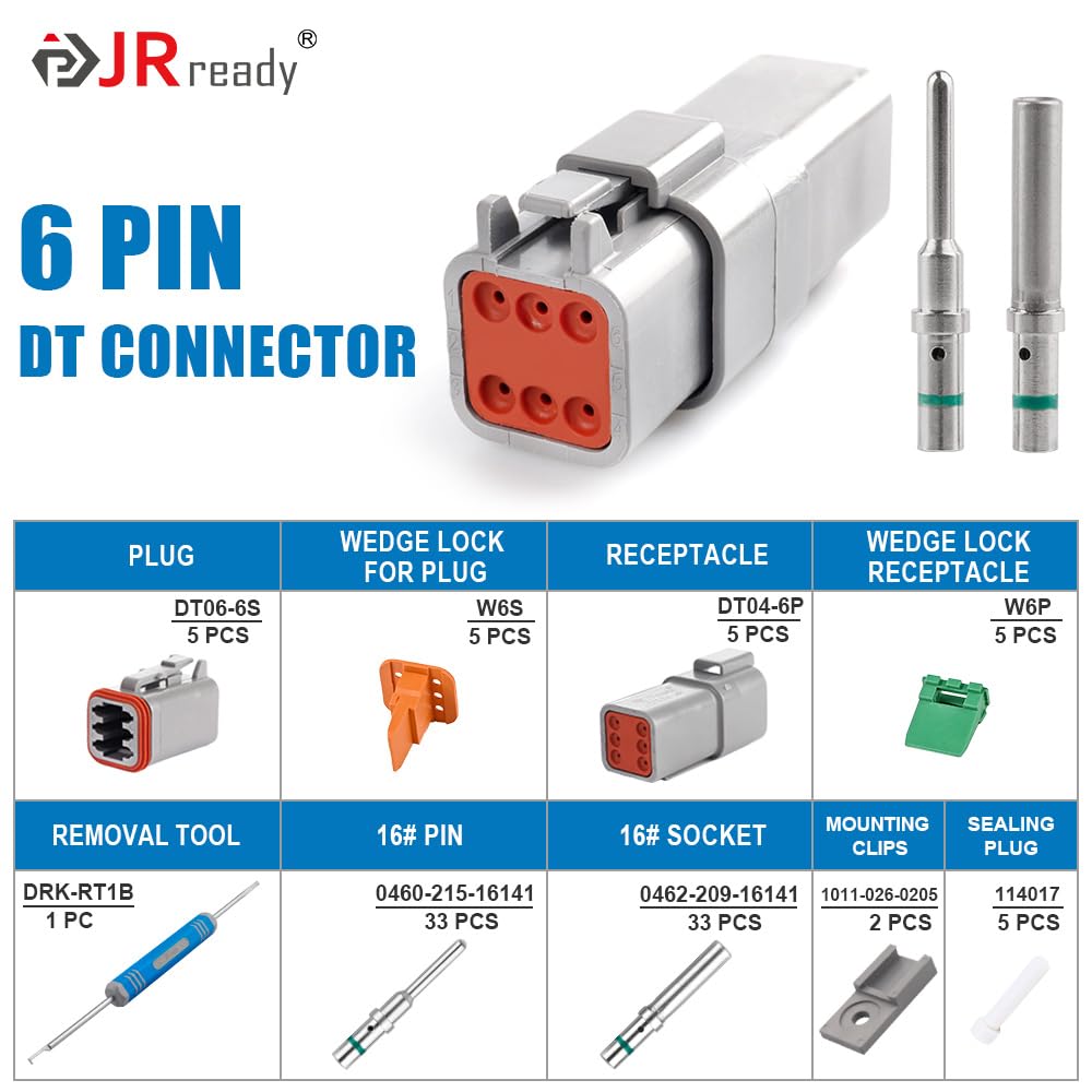 JRready solid contacts close-up showing tin-bronze finish for corrosion resistance