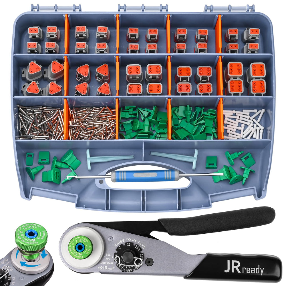 JRready front packaging showing full DW5011 kit and included tools