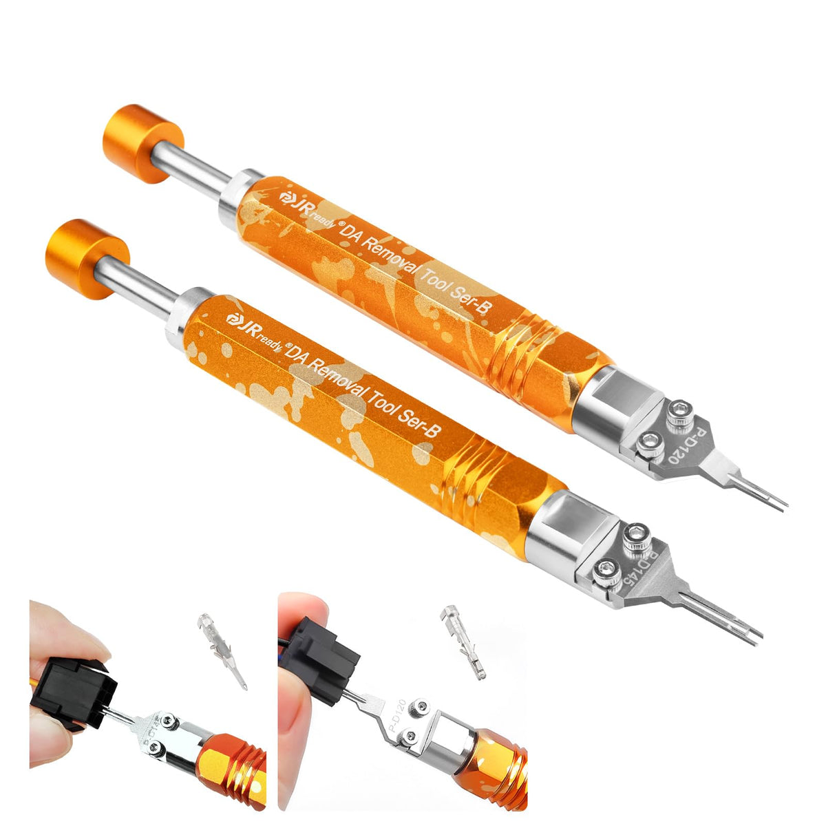 JRready front packaging showing both Micro-Fit extractor tools and kit benefits