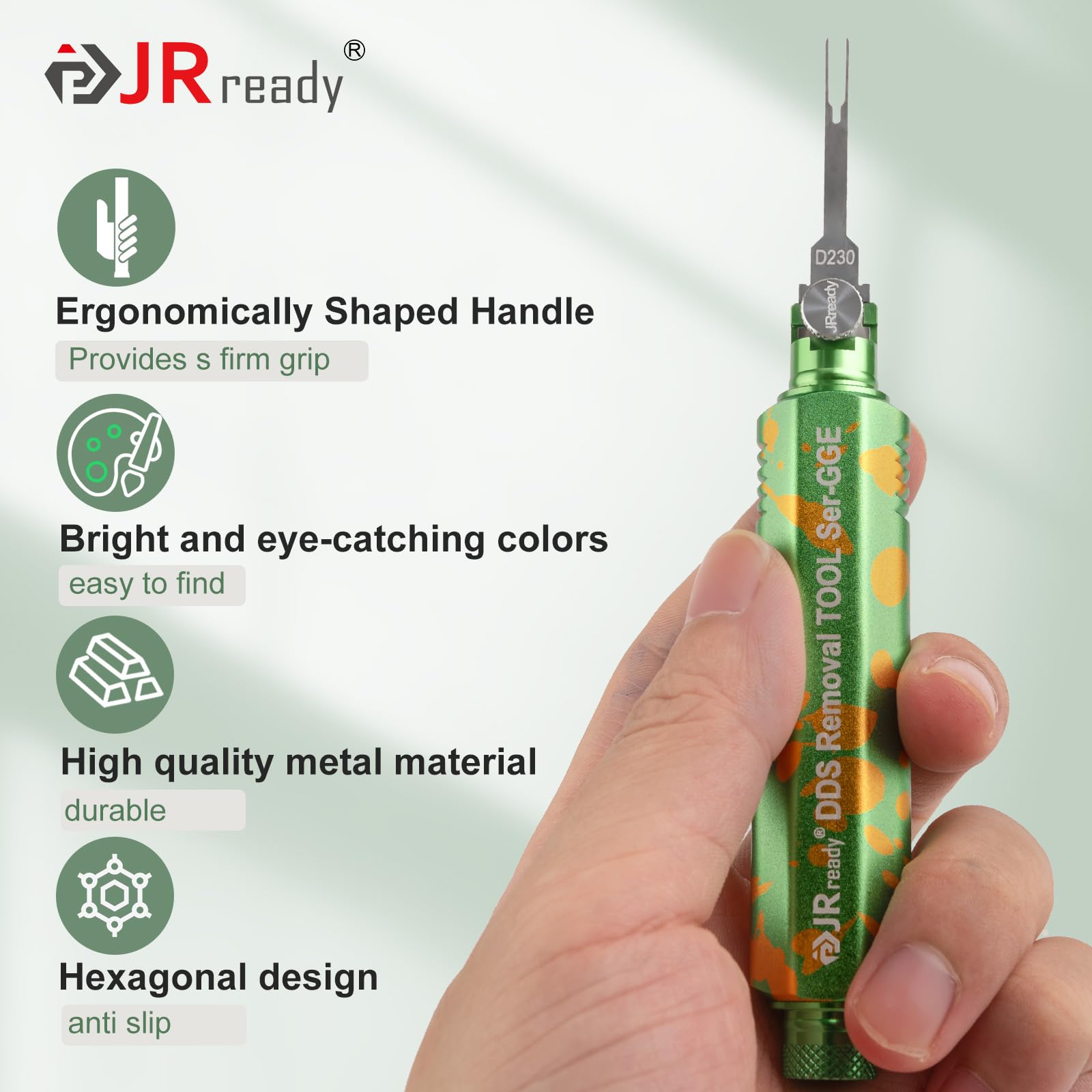 JRready kit next to a ruler showing compact scale and portability