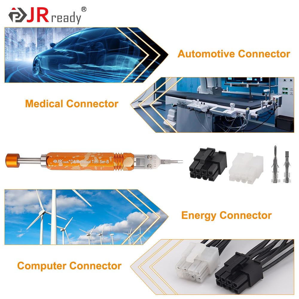 JRready depinning tool in a toolbox layout for organized technician workflow