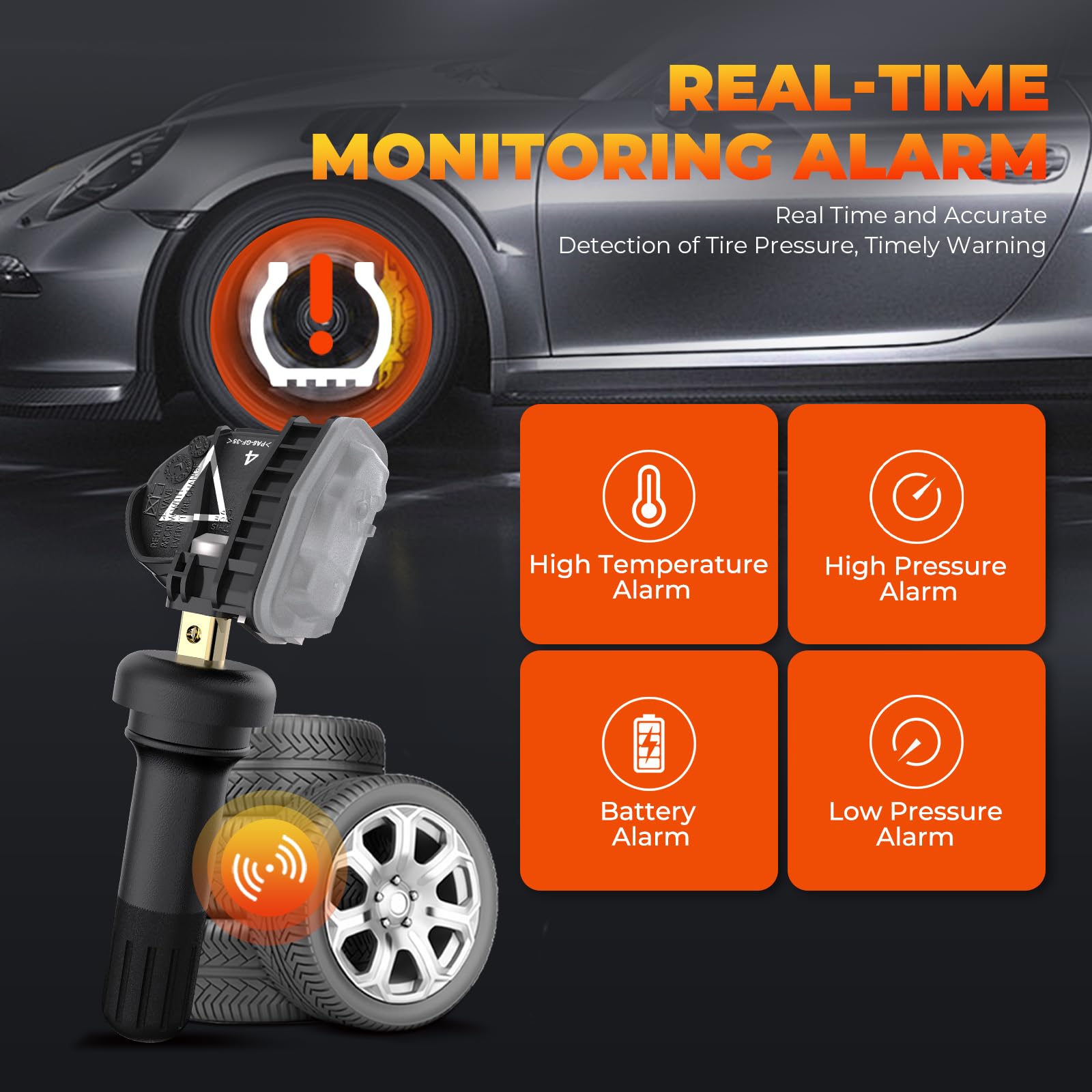 Technician using activation tool on Jsueng sensor demonstrating OBDII re-learn process