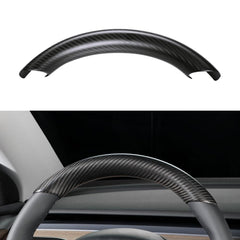 JSWAN front view on steering wheel showing protected upper trim and premium look