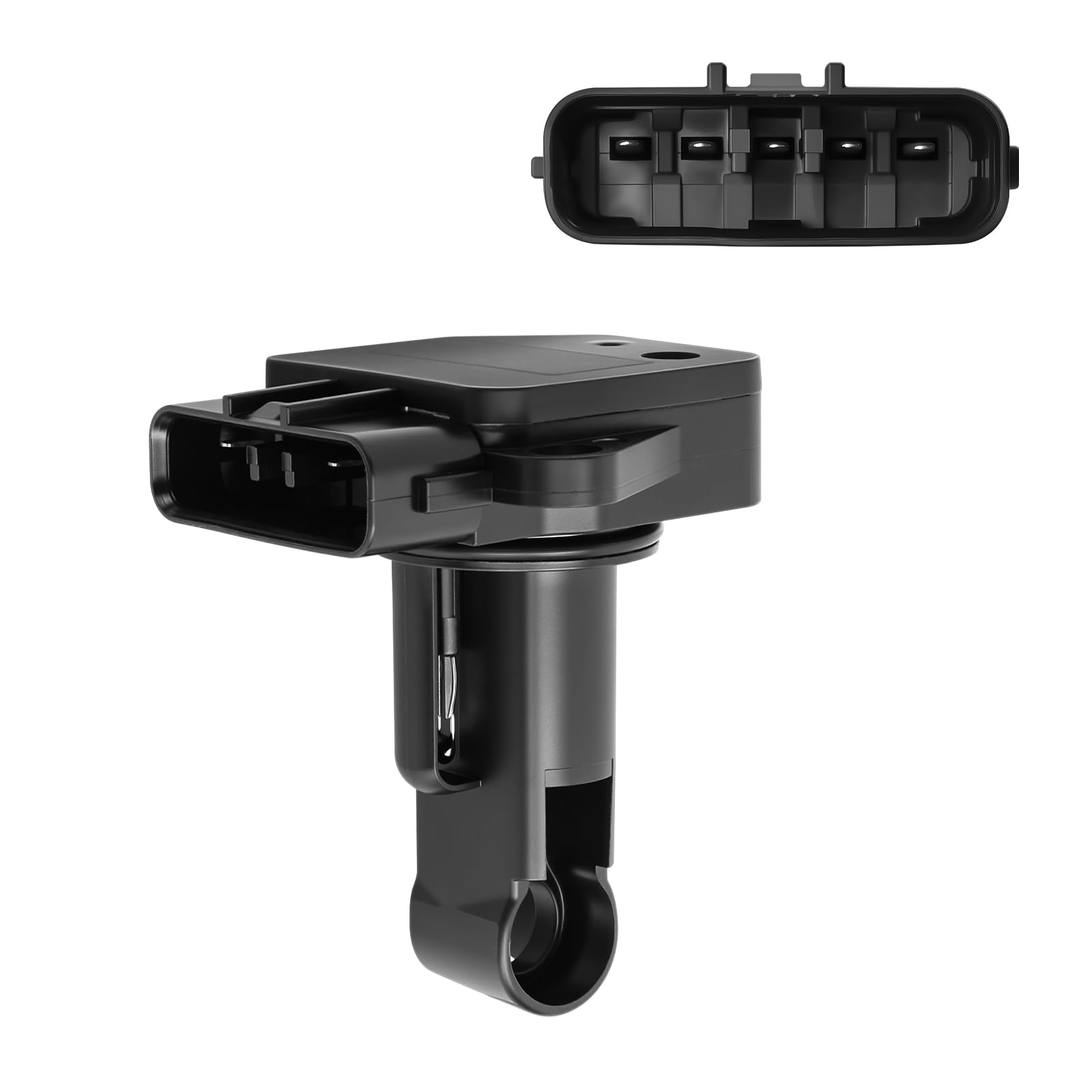 JTSAUTO MAF sensor front view showing clean housing and fitment benefit