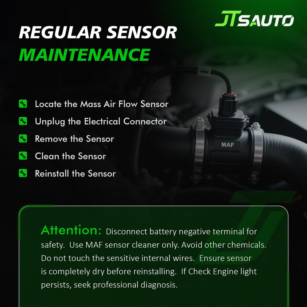 JTSAUTO MAF sensor label and part number 1974002010 visible for confirmation