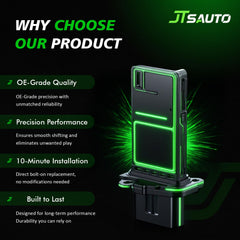 JTSAUTO MAF sensor installed in intake demonstrating straightforward replacement