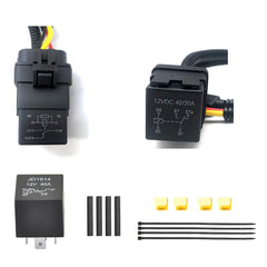 JUNRUO harness laid out to show length and routing options for easier underbody installation