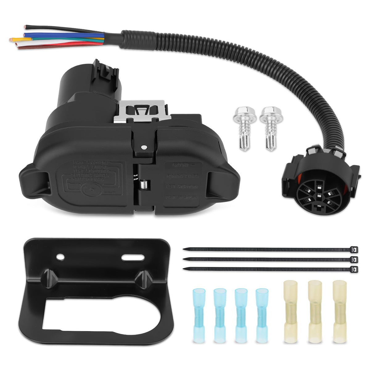 JURPLIX front view dual-socket assembly showing consolidated connection convenience