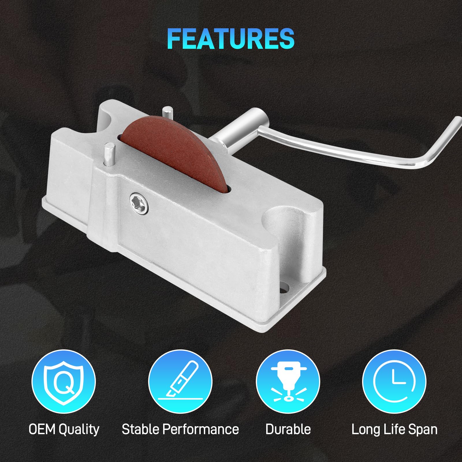 JURPLIX replaceable wheel and accessories showing quick maintenance