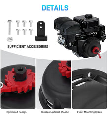 JURPLIX side profile revealing recoil housing built for heat resistance