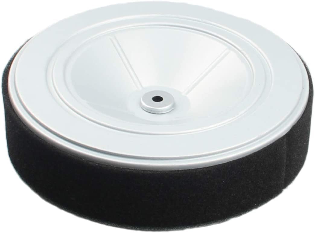 JustCar front view of air filter and pre-filter showing fit and protection