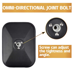 JUSTTOP side support rods and bracket highlighting vibration reduction advantage