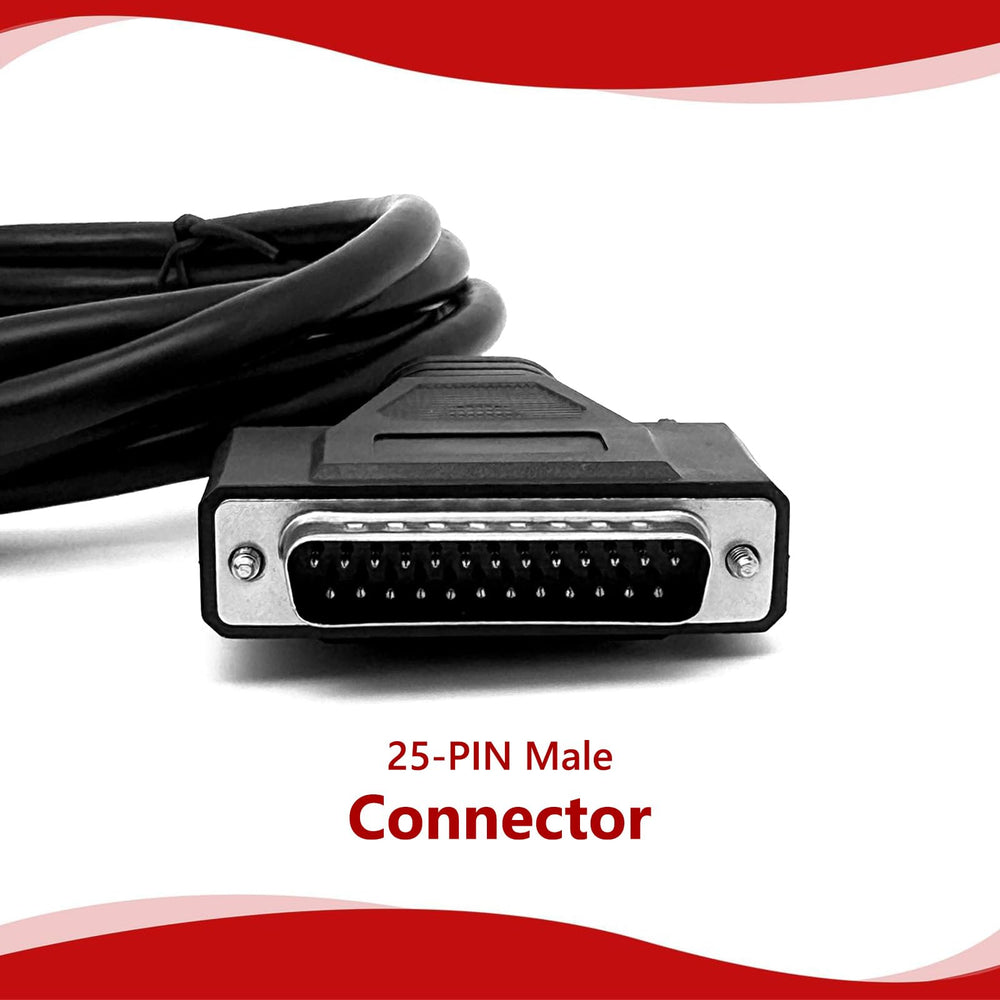 JUTA connector pins detail showing DB25 and OBD2 contacts for accurate signals
