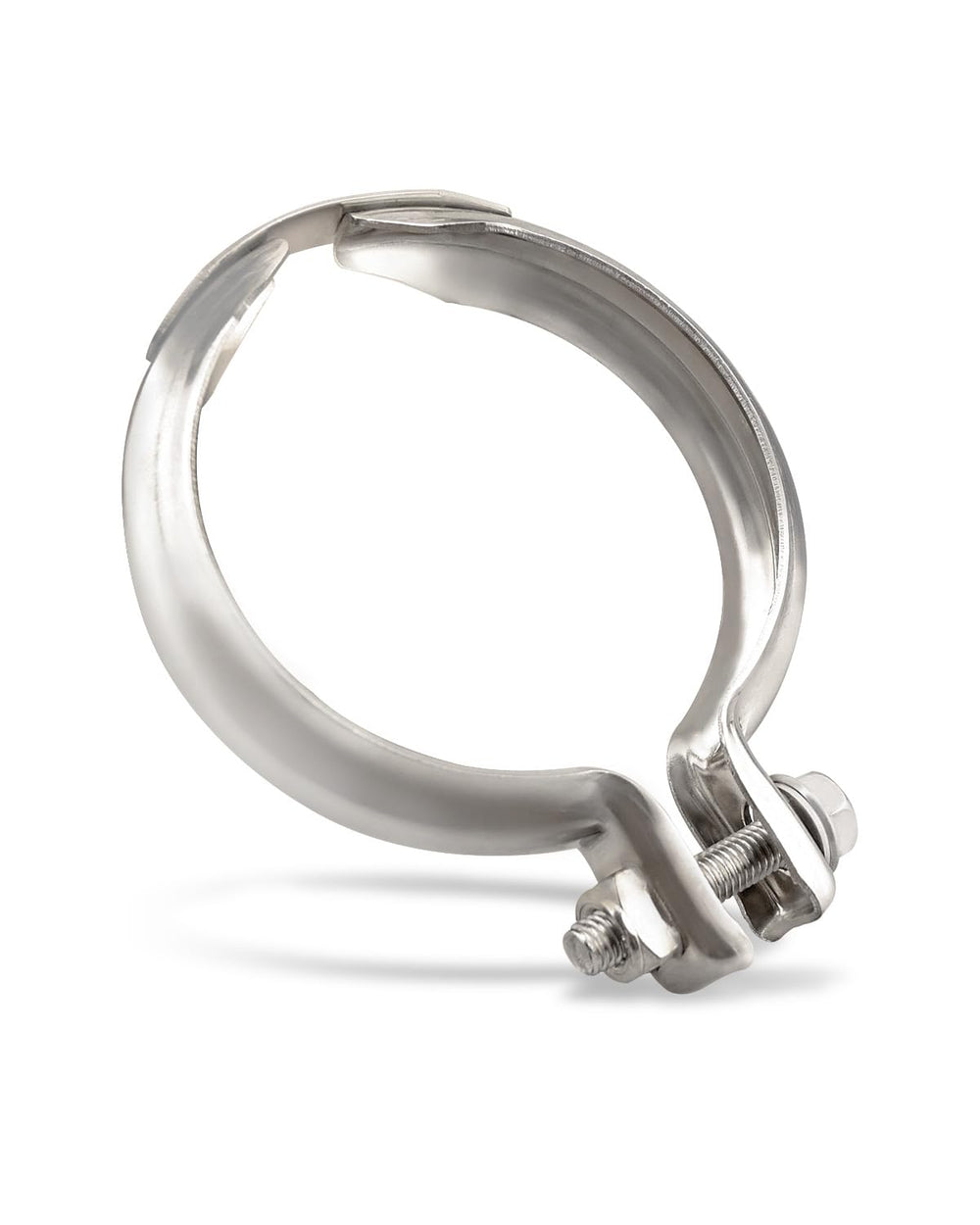 JUWEVAZU clamp front view showing secure fit and corrosion resistance benefit
