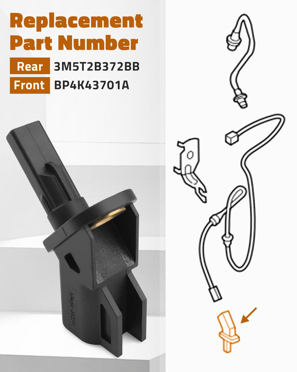 JUWEVAZU wiring harness connector view for secure OEM-style connection