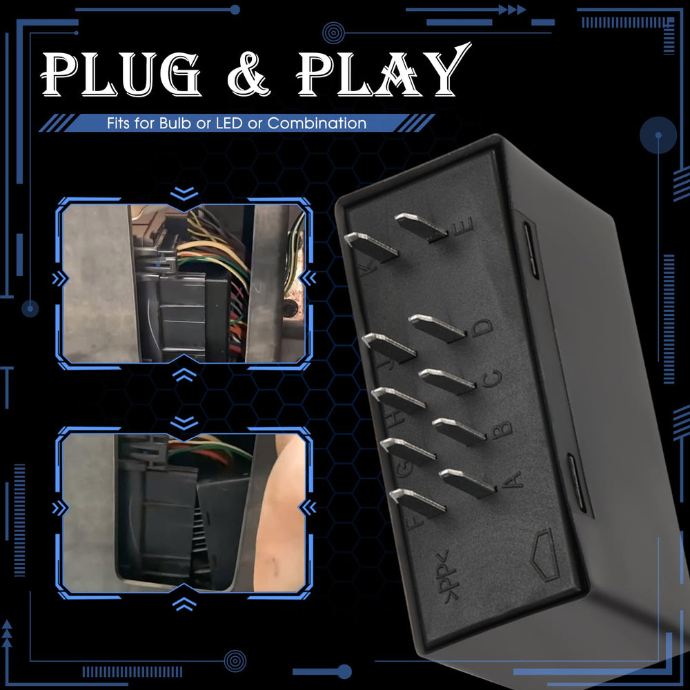 JWEELY LM487 installed in truck dash restoring normal turn-signal function