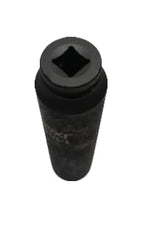 JXHONG socket on an impact wrench reaching a recessed truck cage bolt