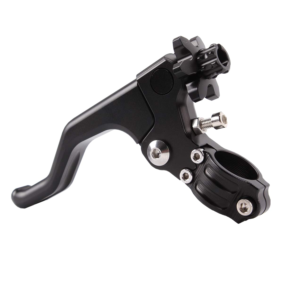 JXPANG front view of clutch lever showing full shape and mounting benefits