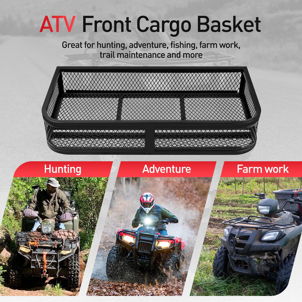 JY PERFORMANCE basket beside toolbox for size comparison and practical storage planning