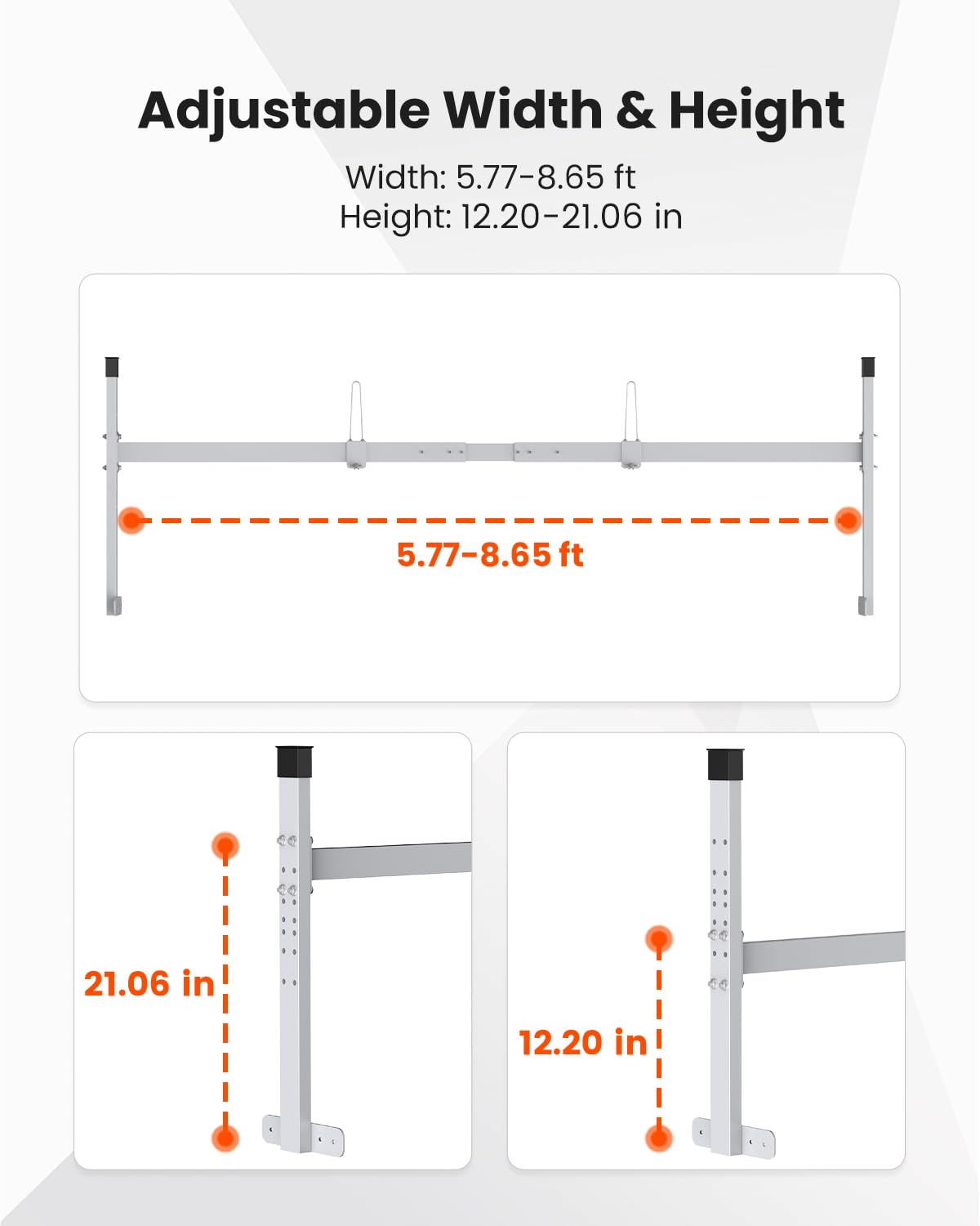JY PERFORMANCE installed rack on enclosed trailer showing secure transport benefit