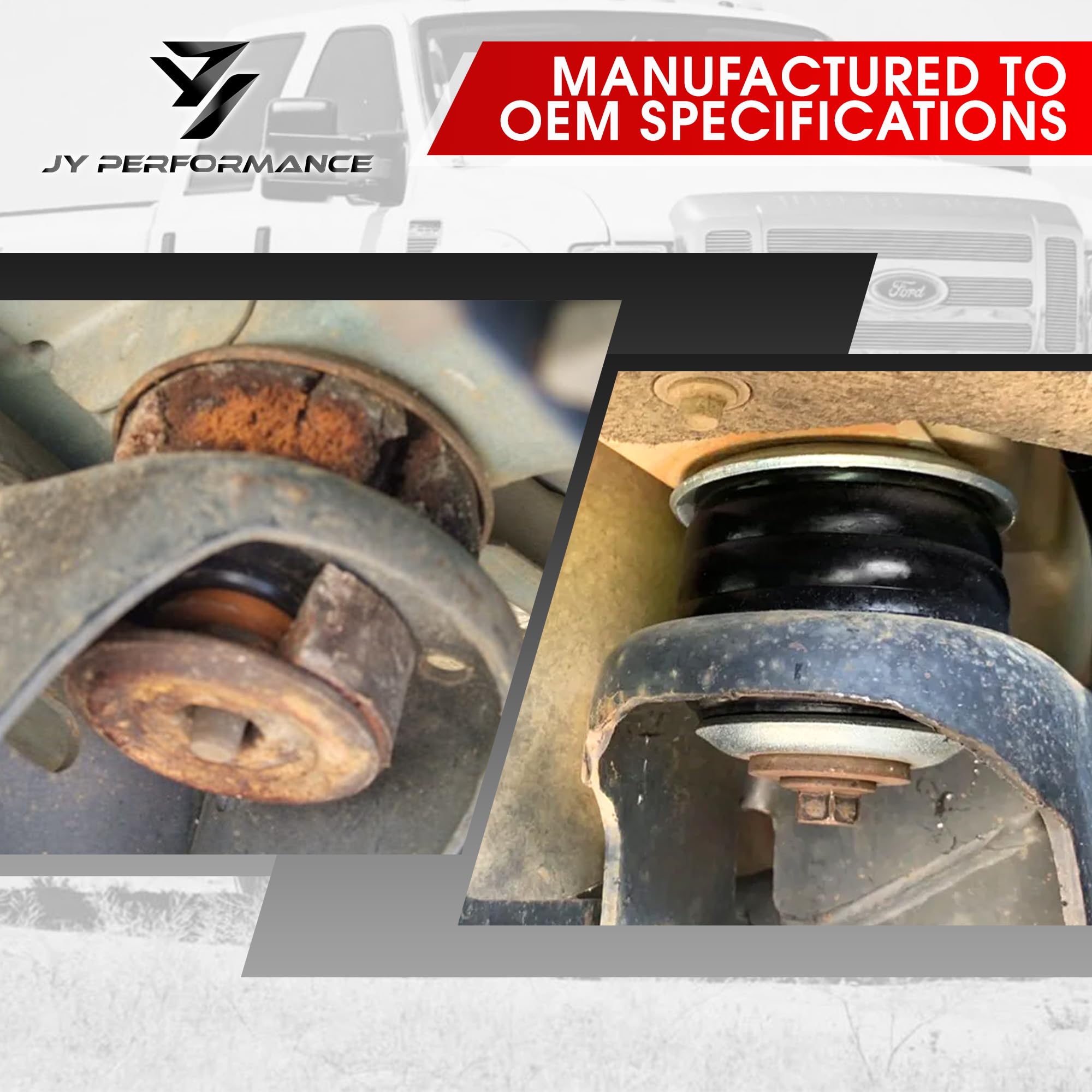 JY PERFORMANCE steel sleeve detail showing precise fit and improved wear protection