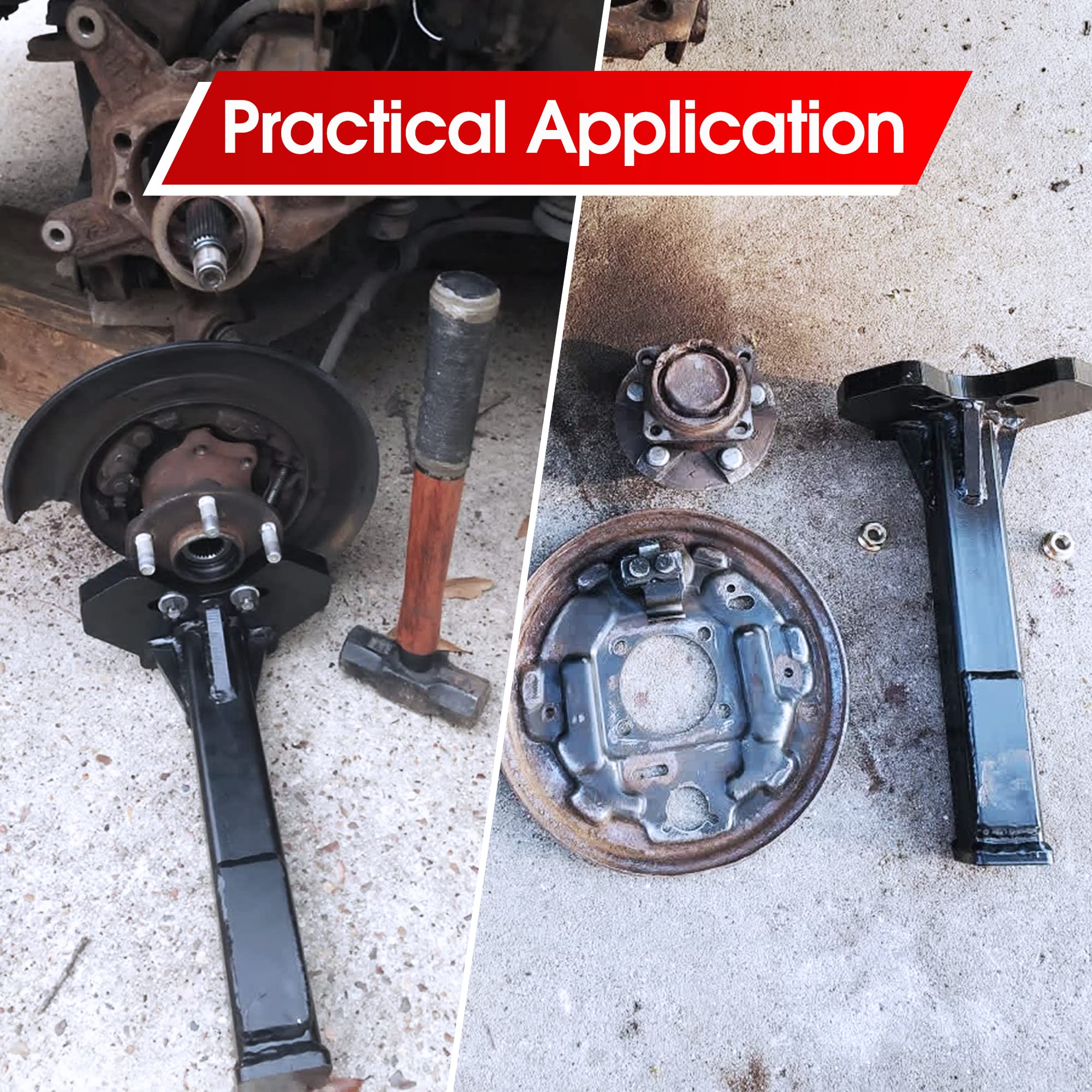 JY PERFORMANCE mechanic using the tool kit in a garage to speed up hub repair
