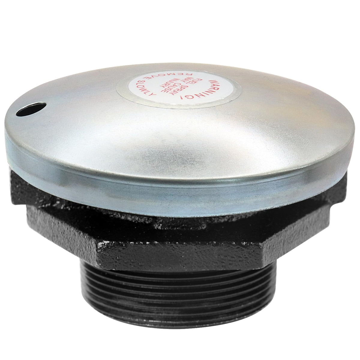 JYINCPED front view transfer tank cap showing secure fit and durable finish for protection