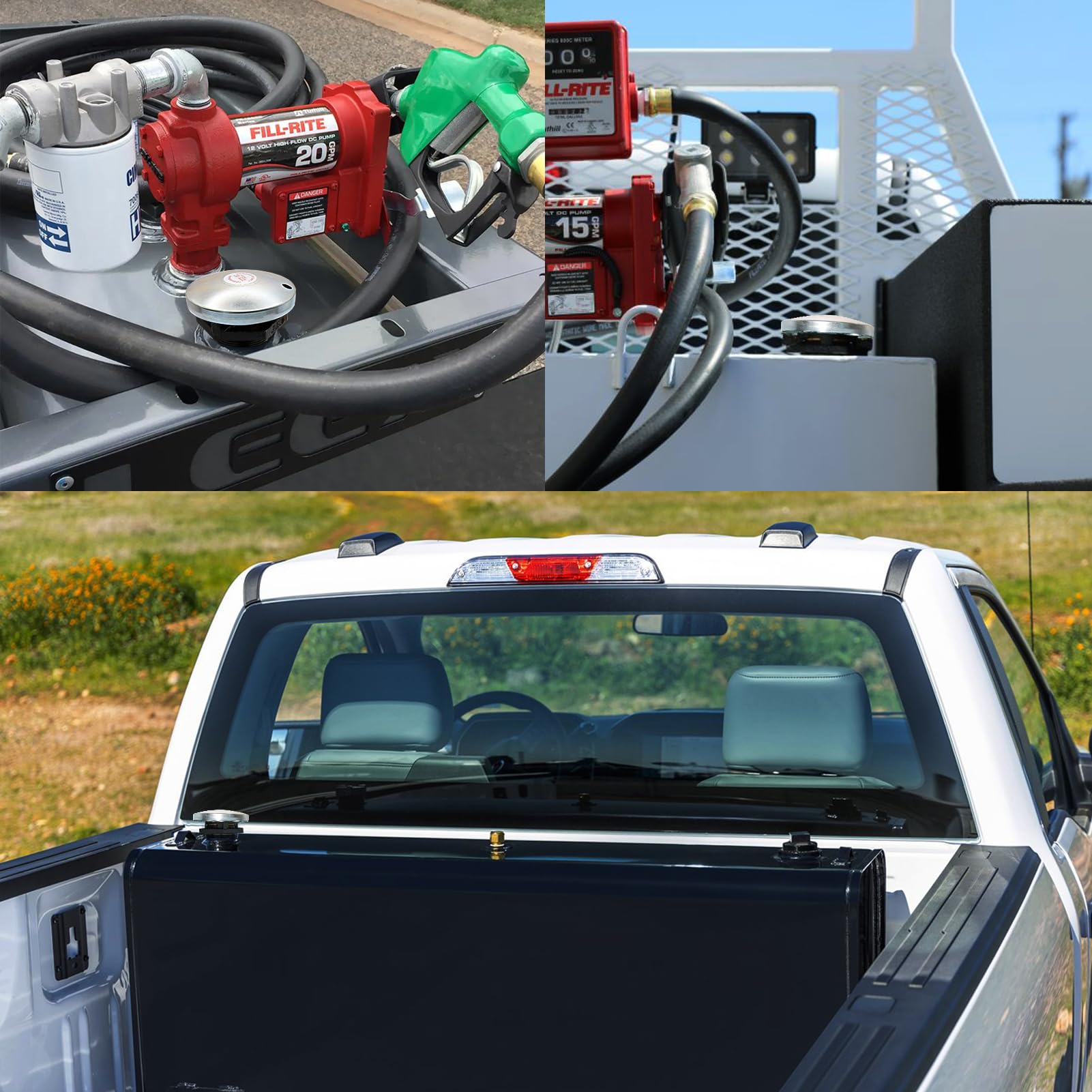 JYINCPED in use during fuel dispense illustrating venting and safe pressure relief