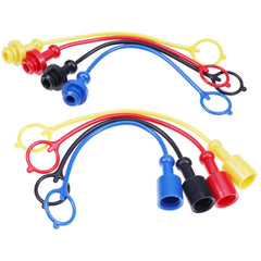JZGRDN front packaging showing 8-piece dust cap and plug set protecting couplers