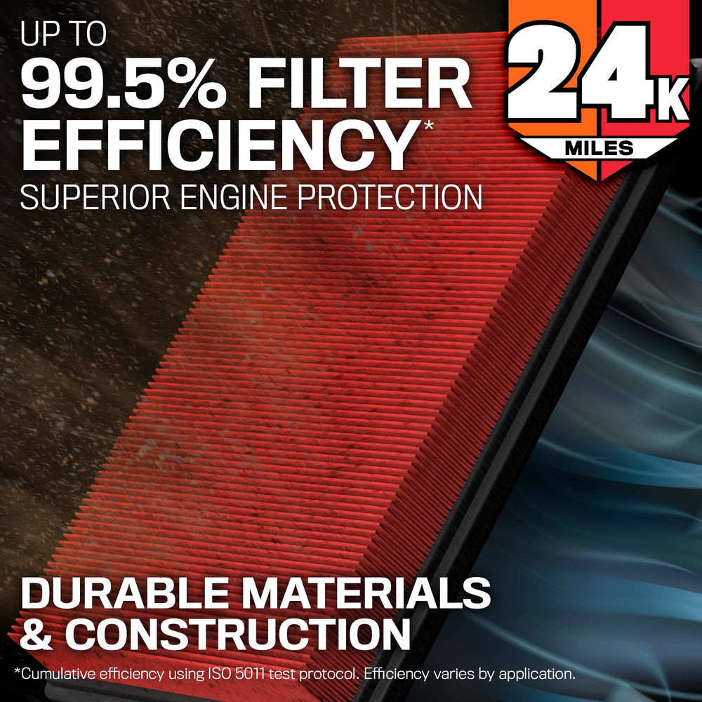 K&N KNX-5041 profile showing seal detail for leak-free fit