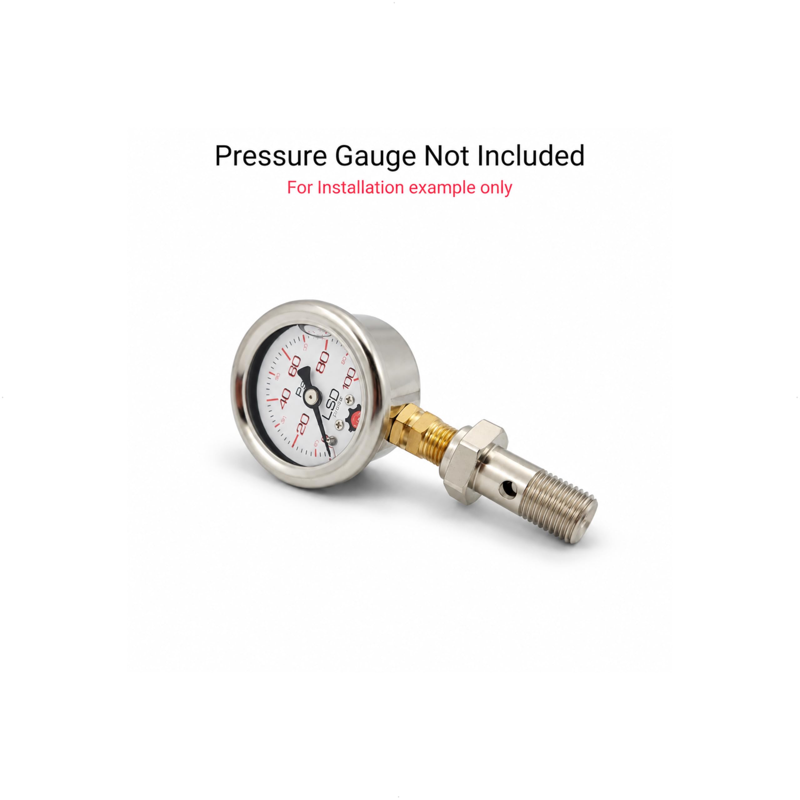 K-MOTOR PERFORMANCE installed on engine fuel line demonstrating reliable connection